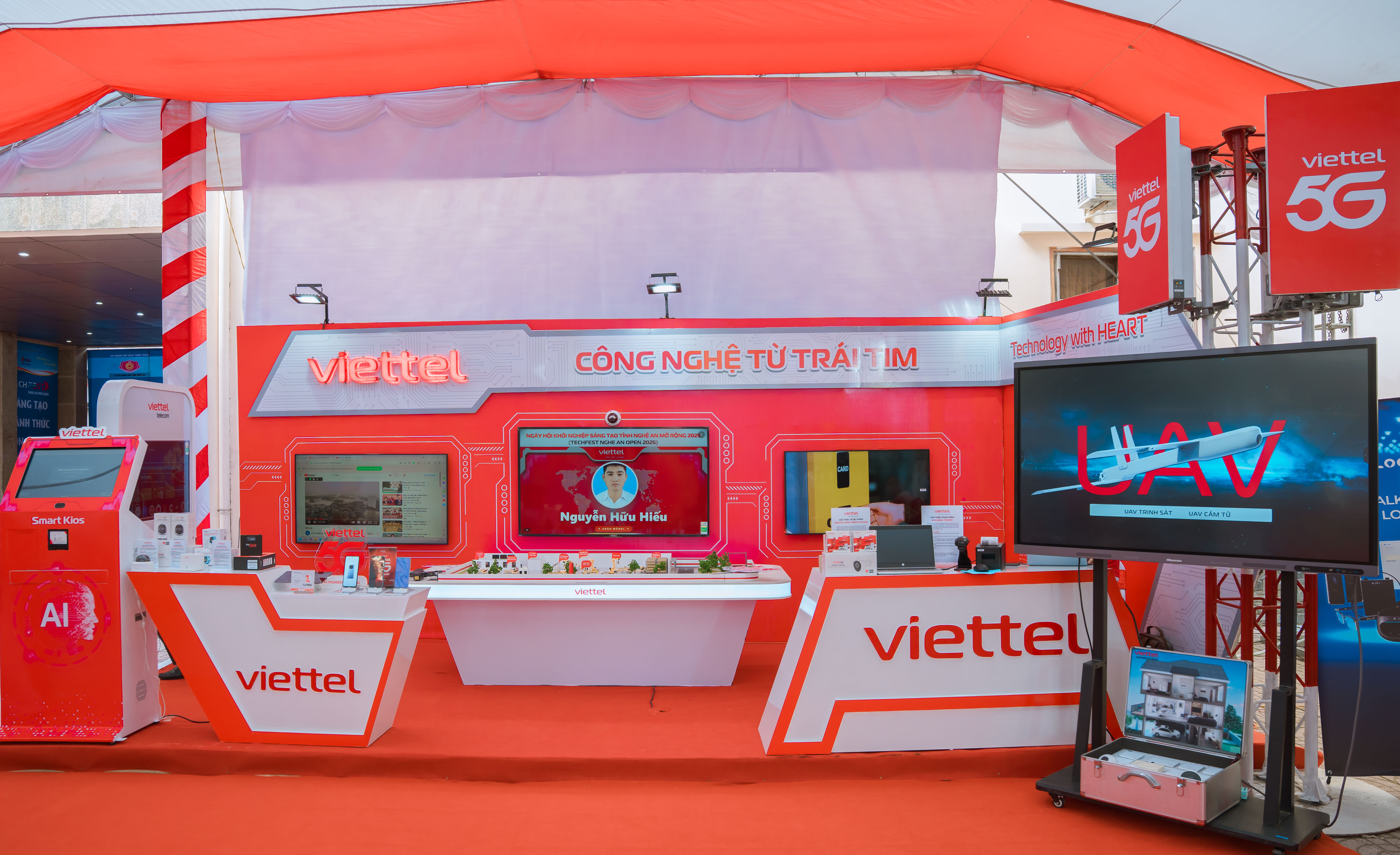 8Tech góp mặt trong gian hàng Viettel tại Sự kiện Sáng tạo Khoa học và Công nghệ năm 2025